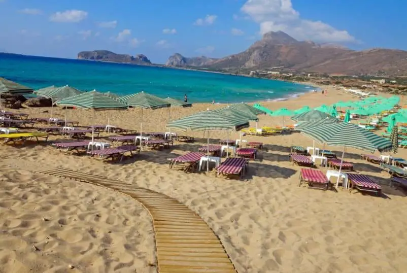 Profiter des plages crétoises 