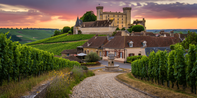 Ballade à vélo dans le Parc de l'Arbre-Sec à Auxerre © Winealist