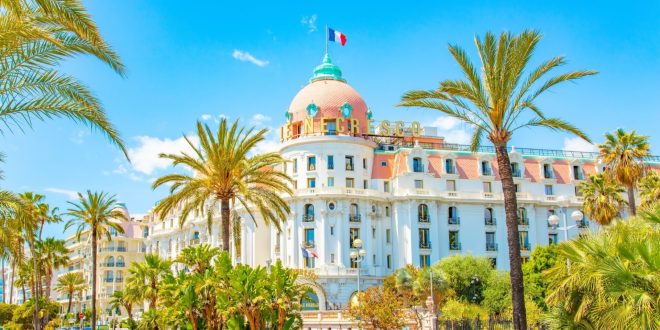 Le célèbre hôtel de luxe Le Negresco à Nice