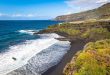 Bollullo, plage de sable noire à Tenerife