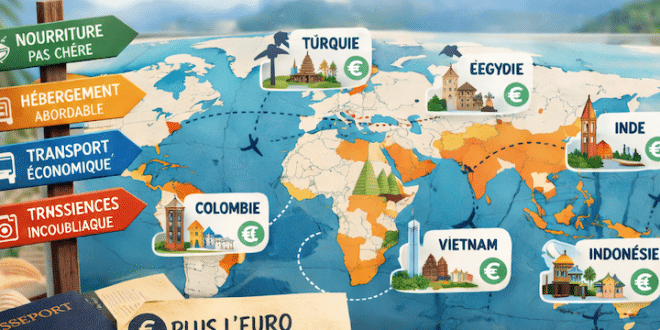 Les pays où l’euro vaut le plus