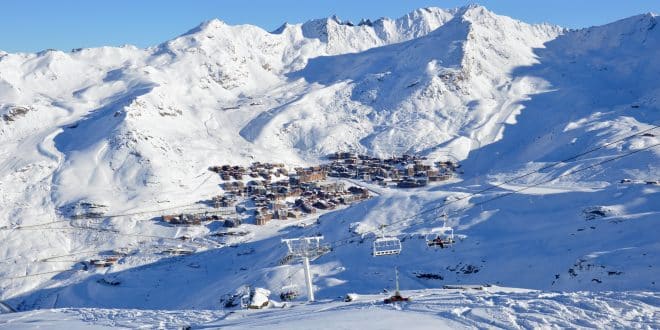 Vue sur la station de Val Thorens © Boismint Wikipedia